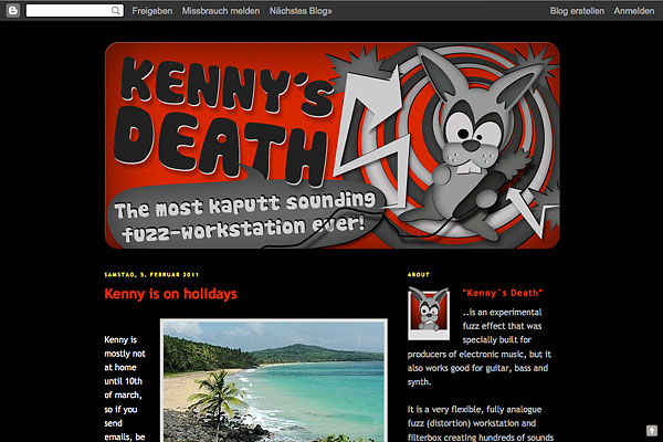 Kenny´s Death Blogger-Template